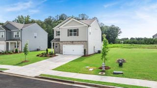 New construction  house 8183 Elkhorn Dr, Fairburn, GA 30213 plan Darwin - image