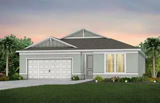New construction house 1553 Groveline Rd, St. Cloud, FL 34771 plan Heston - image