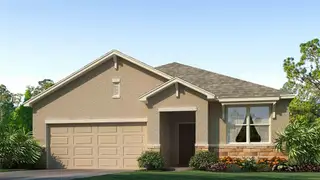 New construction Single-Family house 38395 Tea Rose Ave, Zephyrhills, FL 33540 plan Aria - image