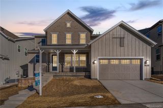 New construction Single-Family house 6491 Still Pine Cir, Castle Pines, CO 80108 plan 5072 Stratton Elevation A - Modern Farmhouse - image
