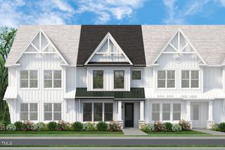 New construction Townhouse house 3022 White Rail Drive, Fuquay Varina, NC 27526 Luna- photo