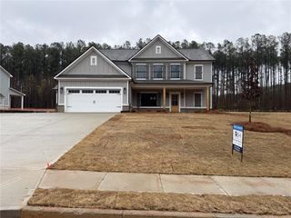 New construction Single-Family house 196 Weslyn Dr, Social Circle, GA 30025 plan (GA)Hayden A 2 Front Entry - image