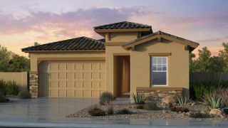 New construction Single-Family house 7674 W Bronco Trl, Peoria, AZ 85383 plan Iris - image