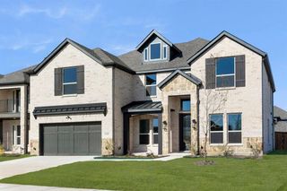 New construction house 2008 Burriana Ct, Little Elm, TX 75068 plan Columbia F - image