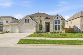 New construction  house 132 Rocky River Rd, Georgetown, TX 78628 plan Villanova - image