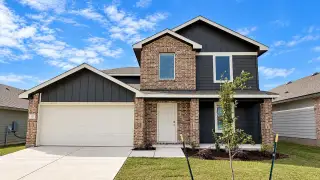 New construction Single-Family house 121 Baby Calf Roping Rd, Jarrell, TX 76537 plan Cooper - image