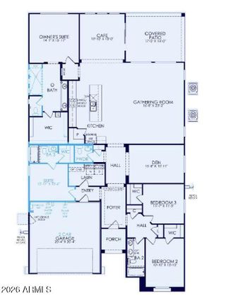 New construction Single-Family house 17608 W Pasadena Ave, Litchfield Park, AZ 85340 plan Parklane - image