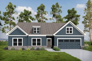New construction Single-Family house 30 Fairoaks Ct, Covington, GA 30016 plan (GA)Ellen A.1 2 Front Entry - image