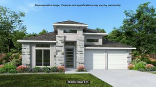 New construction Single-Family house 1421 Pansy Trl, Georgetown, TX 78628 plan 2504W - image