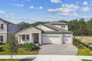 New construction Single-Family house 31215 Hayman Lp, Wesley Chapel, FL 33545 plan Corina  III Bonus - image