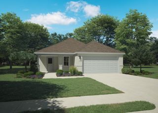 New construction house 295 Bright Alcove Ct, Lavon, TX 75166 plan Amber | Elevon - image