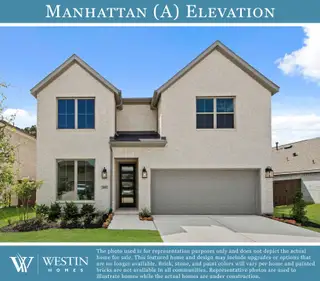 New construction Single-Family house 207 Sierra Stream Ln, Conroe, TX 77304 plan The Manhattan - image