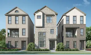 New construction Single-Family house 949 Blackshire Ln, Houston, TX 77055 plan The Caroline - image