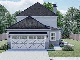 New construction Single-Family house 1257 Harmony Bnd, Watkinsville, GA 30677 plan Cottage 2 - image