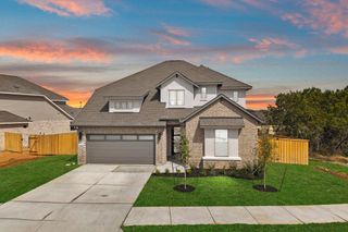 New construction Single-Family house 1065 Sonata Pl, Round Rock, TX 78681 plan Gallatin - image