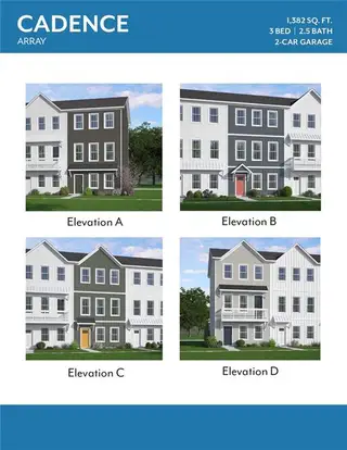 New construction Townhouse house 1107 Hodgepodge Wy Lot, Atlanta, GA 30316 plan Cadence - image