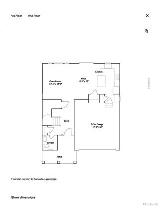 New construction Single-Family house 5544 Mcaffee Street, Timnath, CO 80547 Tabor- photo