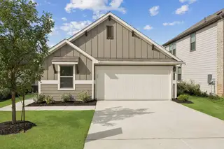 New construction Single-Family house 222 Spirit St, Elgin, TX 78621 plan Redbud | Trinity Ranch - image