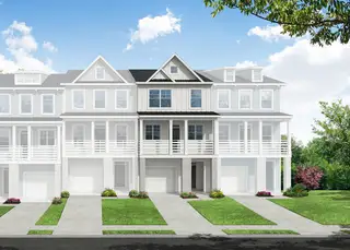 New construction Townhouse house 447 Katies Scenic Ct, Charleston, SC 29492 plan Ashley - image