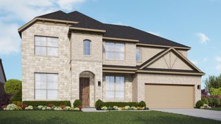 New construction Single-Family house 4375 Michigan Ave, Midlothian, TX 76065 plan Brown - image