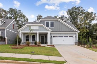New construction  house 3422 Fishpond Cir, Dacula, GA 30019 plan Portico - image