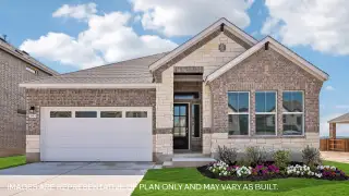 New construction Single-Family house 2428 Tumbleweed Bnd, Leander, TX 78628 plan The Campbell - image
