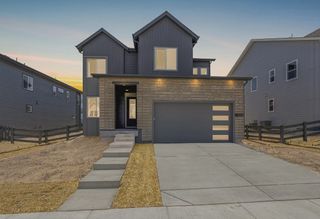 New construction Single-Family house 1240 Stillspring Ln, Castle Pines, CO 80108 plan 3671 Whitney Elevation C - Modern Ranch - image