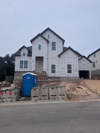 New construction Single-Family house 1814 Crimson Sunset Dr, Georgetown, TX 78628 plan Kaufman - image