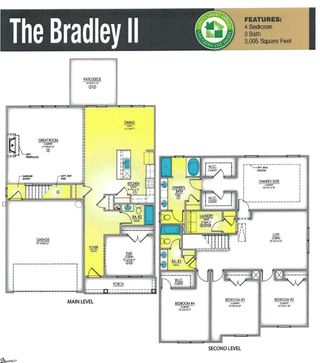New construction  house 164 Hunter Ridge Dr, Boiling Springs, SC 29316 plan Bradley II - image