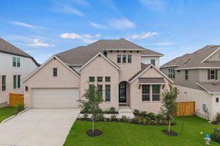 New construction Single-Family house 1325 White Daisy Ln, Georgetown, TX 78628 plan Zavalla - image