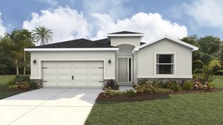 New construction Single-Family house 10645 Fern Hollow Run, Parrish, FL 34219 plan Lantana - image