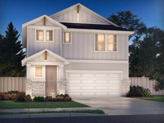 New construction Single-Family house 153 Greenway Ln, Georgetown, TX 78628 The Lassen (370)- photo