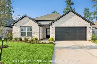 New construction Single-Family house 128 Wasatch Peaks Wy, Willis, TX 77378 plan Boone - Smart Series - image