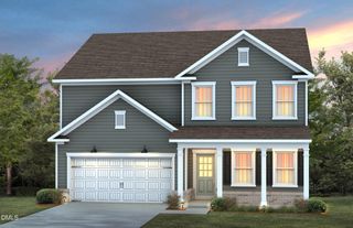 New construction Single-Family house 321 Providence Springs Ln, Fuquay Varina, NC 27526 plan Hampton - image