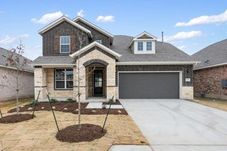 New construction Single-Family house 1317 Dog Iron St, Georgetown, TX 78633 plan Thornton - image