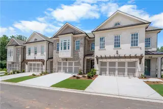 New construction Townhouse house 4703 Coleridge Ct, Unit 426, Peachtree Corners, GA 30092 plan The Ellington - image