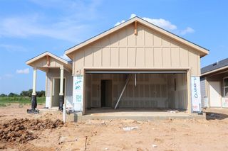 New construction Single-Family house 21830 Red Lantana Trail, Hockley, TX 77377 Allegro II- photo