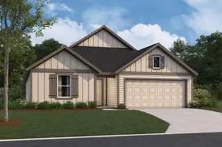 New construction Single-Family house 4600 Lava Island Dr, Austin, TX 78747 plan Garner - Smart Series - image