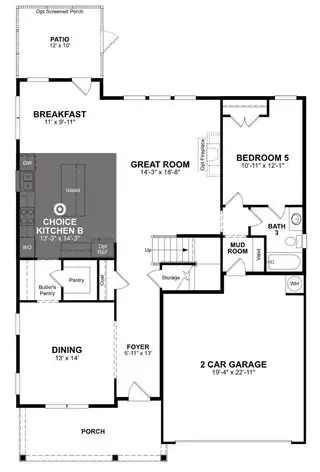New construction Single-Family house 2499 Vetrina Wy, Apex, NC 27502 plan Alexander - image