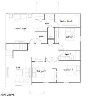 New construction Single-Family house 4708 E Shasta Dr, San Tan Valley, AZ 85143 plan Avery Plan 4049 - image