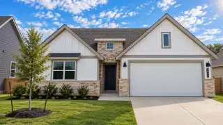 New construction Single-Family house 1000 Legrand St, Brenham, TX 77833 plan Texas Cali - image