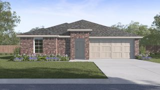 New construction house 1332 Stuarts Forest Dr, Denton, TX 76207 plan X40A Ashburn - image