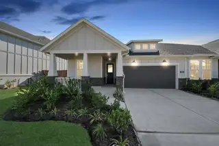 New construction Townhouse house 7610 Cattail Shallows Ln, Katy, TX 77493 plan Bellissimo - image
