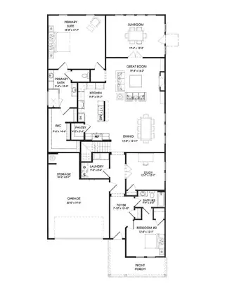New construction Single-Family house 85 English Barn Wy, Hiram, GA 30141 plan The Rosewood - image