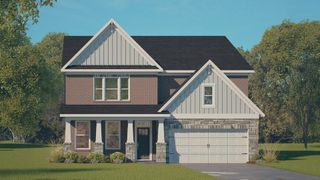 New construction Single-Family house 45 E Fire Opal Ct, Clayton, NC 27520 plan Hampshire - Tradition Plus - image