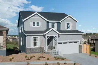 New construction  house 2018 Peachleaf Lp, Castle Rock, CO 80108 plan 2651 Modeled - image