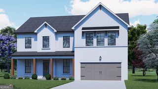 New construction house 313 Westfall Ter, Loganville, GA 30052 plan Cambridge - image