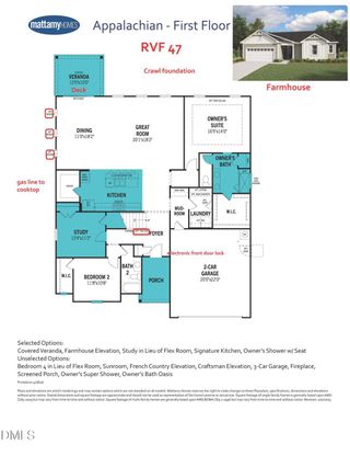 New construction Single-Family house 187 Mendenhall Dr, Angier, NC 27501 - image
