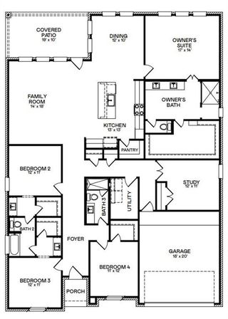 New construction Single-Family house 4522 Windmill Landing Lane, Fulshear, TX 77441 Denali- photo