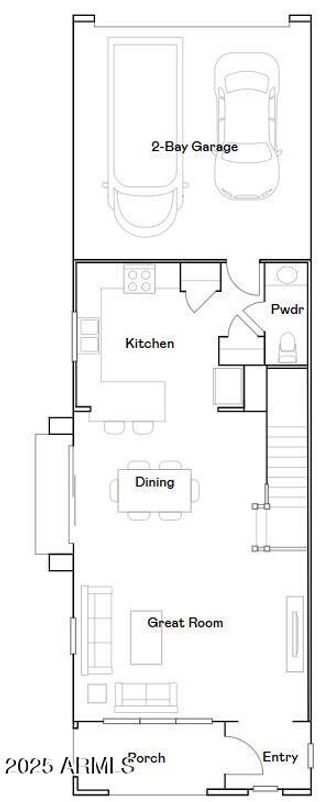 New construction Single-Family house 8348 E Peterson Ave, Mesa, AZ 85212 plan Oxnard Plan 2016 - image